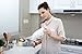 Full Circle - FC14603W Dust Whisperer Washable Microfiber Duster with Replaceable Head, White