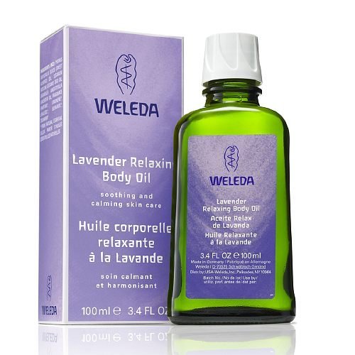 Weleda Lavender Relaxing Body Oil, 3.4 Ounce