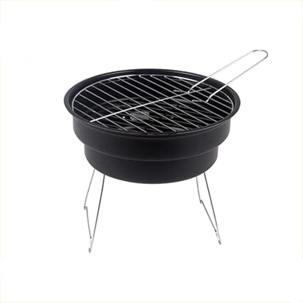 Nan® Kleiner Runder Grill Faltbarer Tragbarer Grill Grillkohle Im Freien