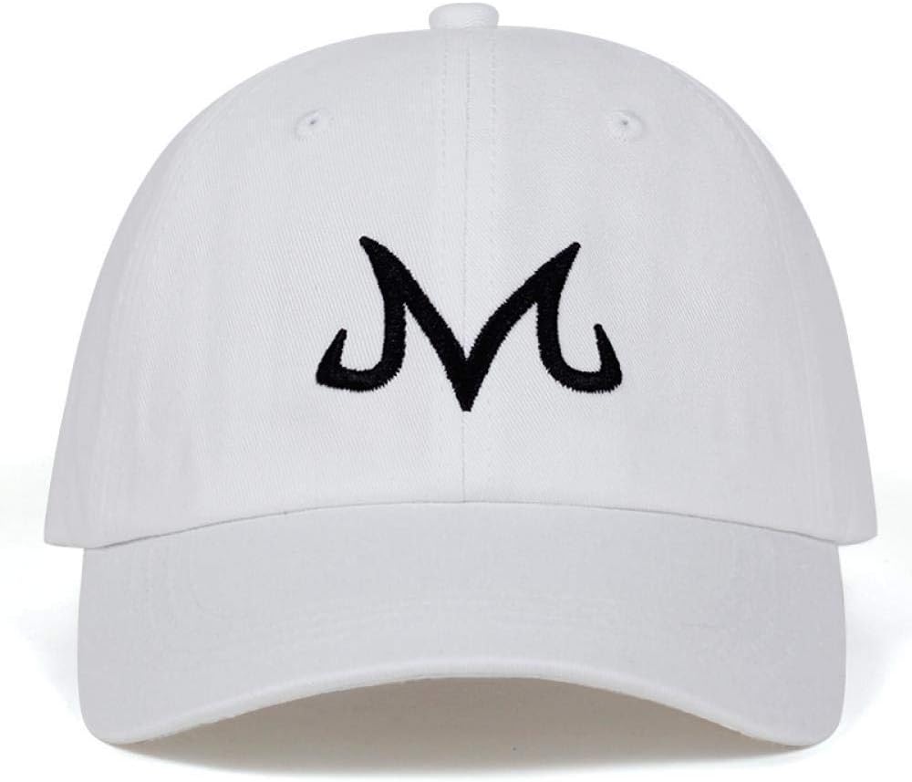 2019 Majin Buu Snapback Cap Cotton Baseball Cap for Unsiex Hip Hop Dad Hat Golf Caps Black One Size