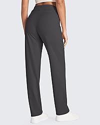 G4Free Wide Legs Work Pants for Women High Waist