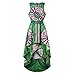 Inorin Womens Dresses African Print Maxi High Low Sleeveless Party Formal Dress
