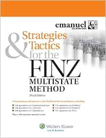 Strategies Amp Tactics For The Finz Multistate Method Third