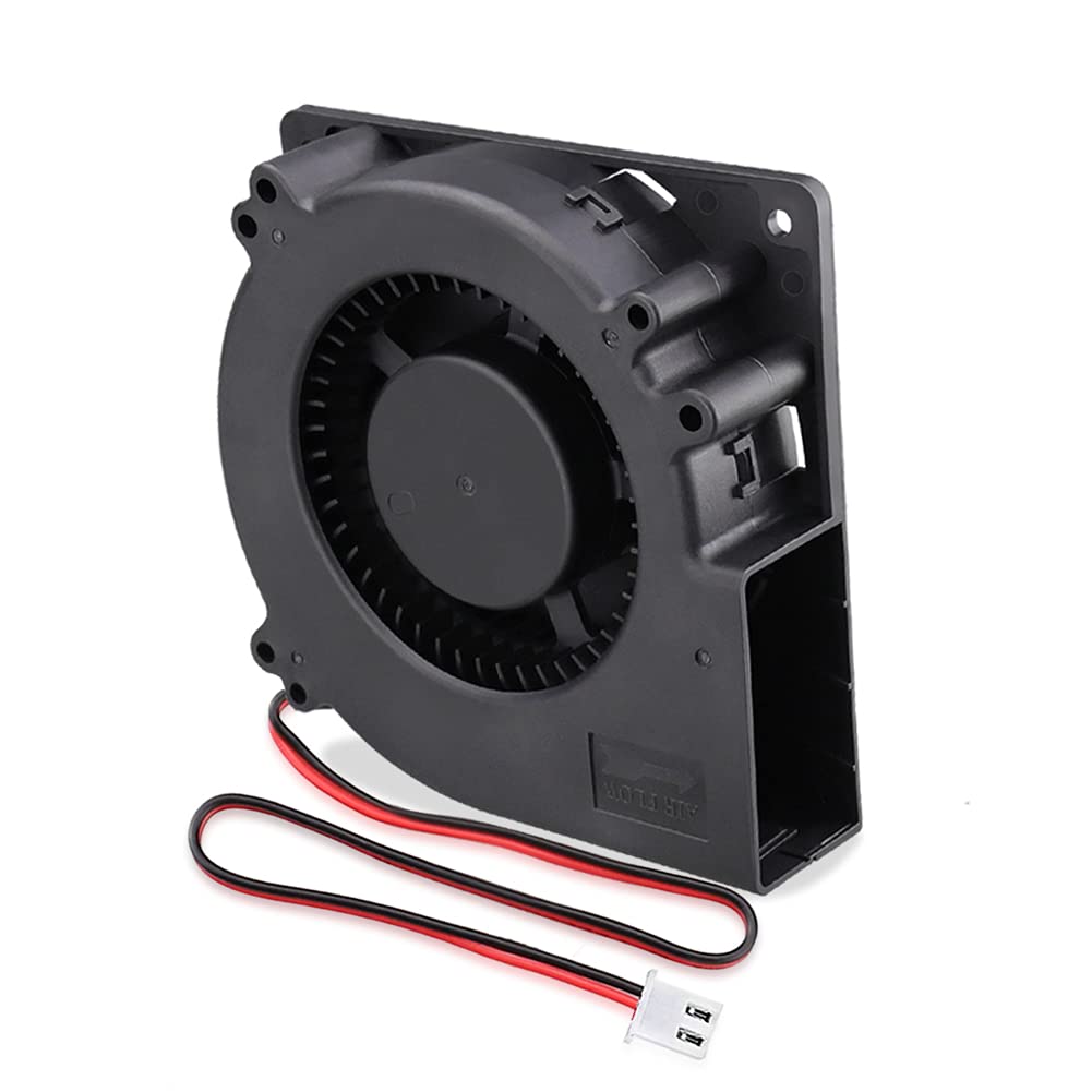 GDSTIME 120mm Blower Fan 12032 Turbo Blower Fan 12V High Airflow 3000 RPM Brushless Cooling For Inflatables BBQ Routers TVs Computers