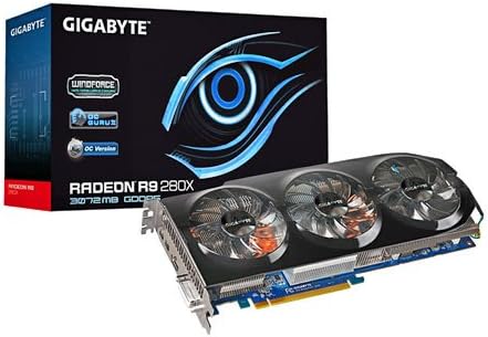 Radeon R9 280X GDDR5 PCI-E 3.0 HDMI DVI-I 2x mini DisplayPort