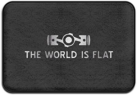 VDSEHT The World Is Flat Subaru St Platinum Style Non-slip Doormat