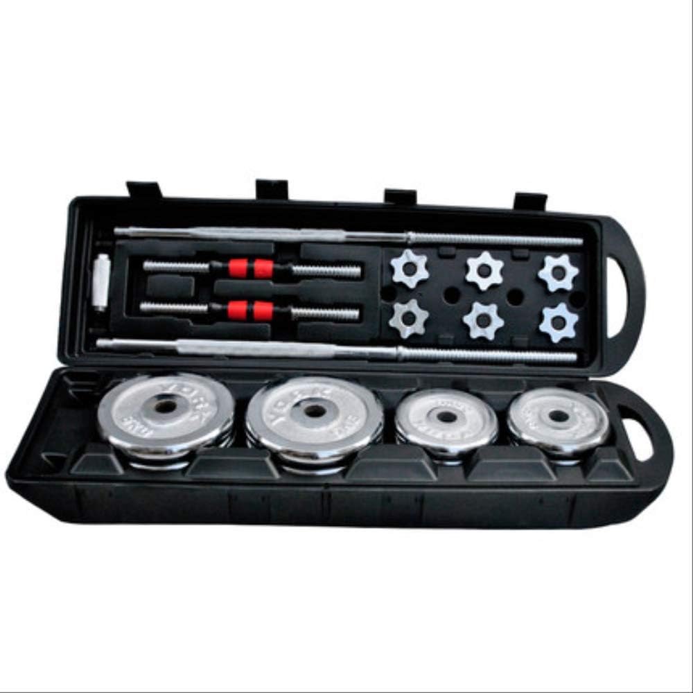 didi50kg Barbell Set Dumbbell Barbell Dual Set Men's Weight Lifting Plating Barbell Fitness Equipment