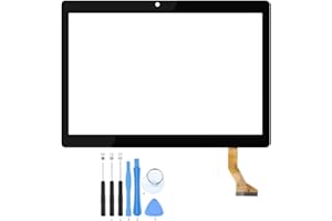 GR TOUCH Screen Replacement for Dragon Touch K10 - Touch Screen Digitizer Tablet 10 inch with Repair Tool Kit (Not LCD Screen Included), Tablet Replacement Parts, Black