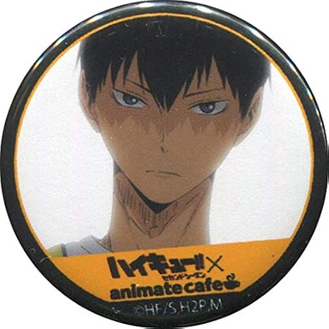 Amazon ハイキュー セカンドシーズン アニメイトカフェ トレーディング缶バッジ 影山 飛雄 単品 缶バッジ バッジ ホビー