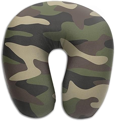 Camouflage Pattern Super U Type Pillow Neck Pillow Outdoor Travel Pillow Relief Neck Pain