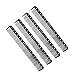 SALONSOLUTIONS Professional Cutting Combs Anti-static Carbon Fiber (4 PCS)