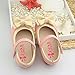 Voberry® Baby Girls Mary Jane Shoes Toddler Leather Princess Bowknot Flat Shoes (Age:1-1.5 Year, Pink )