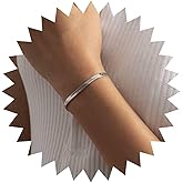 Sttiafay Boho Flat Snake Chain Bracelet Gold Herringbone Chain Bracelet Flat Snake Bracelet Minimalist Bracelet Jewelry for Women and Girls