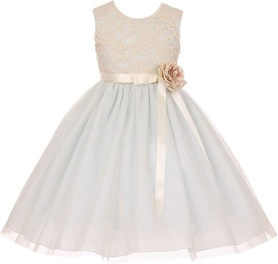 little girl flower girl dress
