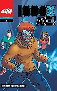 Livro 1000X AXE! #3 Em rota de confronto! (1000X AXE! - As Aventuras de Axe e AXEBOT)