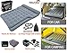 Pavoni Car Inflatable Air Camping Mattress Pad – with Electric Mattress Pump, Towel, Repair Patches & Storage Bag – Bed Mattress for SUVs, RVs & Minivans – Quick Inflation/Deflation – Durable & Comfy