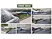 Crusar Jet Water Cannon Turbo Water Spray Gun Jet Power Washer Wash RV Van Car-Blue