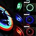 Uelfbaby 5pcs Bike Spoke Light,Cycling Spokelit Bicycle Accessories,MTB Wheel LED Neon Light Flash Lamp Bulb Used for Safety and Warning