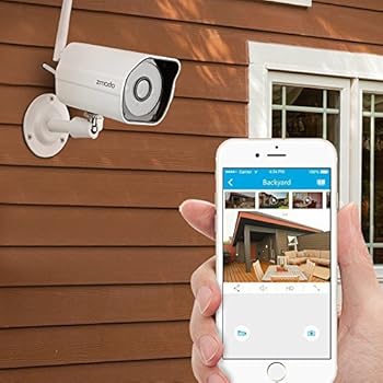 Amazon.com : Zmodo 720p HD Outdoor Home Wireless Security