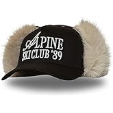 Vintage Fashion Trucker Hat | Men & Women | Trendy Cute Retro Red Caps for Country & Western | Camo Fur Cotton | Snapback