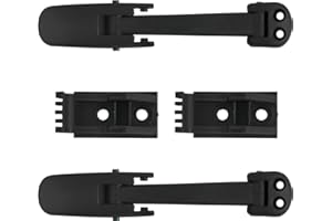 HONFQP Hood Latch with Catch Bracket 2PCS Compatible with Ford F-650 F-750 2000-2016 Accessories Parts Replaces XC3Z-16700-AA F8HZ-16C680-AA