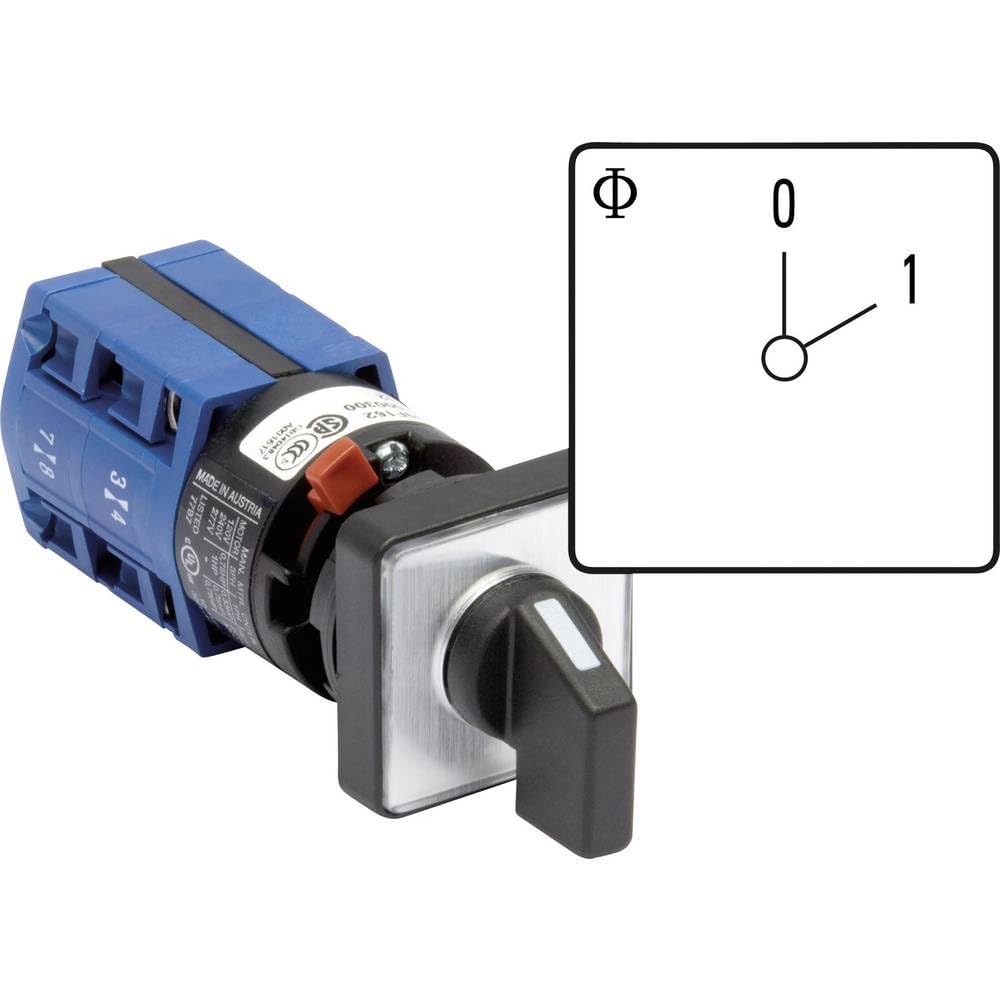 Kraus & Naimer CG4 A200-600 FS2 Load Isolator Switch 10A 1 x 60° Grey Black Pack of 1