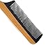 Rat Tail Comb - pureGLO Best Teasing Hair Comb Fine Tooth Parting Comb Wooden Styling Comb with Premium Gift Box