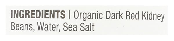 8 TRACK FOODS ORGANIC DARK RED KIDNEY BEANS, 15 OZ