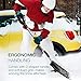 Snow Shovel Kit, multifun 3-in-1 Snow Shovel with Ice Scraper and Snow Brush, 3 Piece Collapsible Design Portable Emergency Snow Shovel Set for Car Truck Camping and Other Outdoor Activities