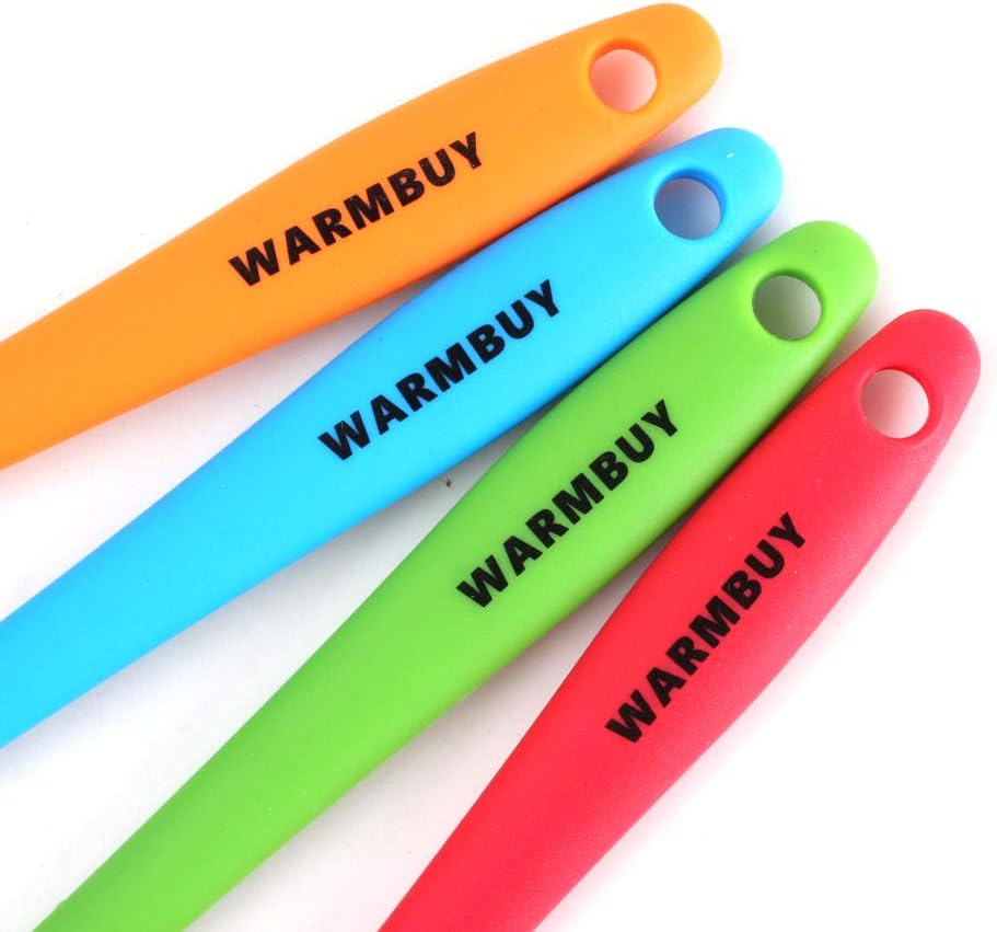 WARMBUY Silicone Basting Pastry Brushes for Baking and Cooking, One Piece Design, 8-3/4", 4 Pack : Garden & Outdoor