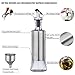 Olive Oil Bottle, Vinegar and Sauce Dispenser, 11ounce/300milliliter Olive Oil Dispenser with Drip-Free Spout and Stainless Steel Funnel for Kitchen BBQ Camping