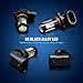 SIRIUSLED Projection DRL Fog Light LED Bulb Size 9006 HB4 Color 6000K White 30W Pack of 2