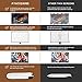 Projector Screen 120 Inch,Portable Projection Screen 16:9 HD 4K Foldable for Home Theater Cinema Indoor Outdoor Front and Rear Projection