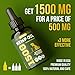 Hemp Oil for Dogs and Cats - Provides Dog Anxiety Relief - Includes Omega 3,6,9 and Vitamin C, E (3-in-1) - 1500mg - US Made - Reduces Travel and Vet Stress