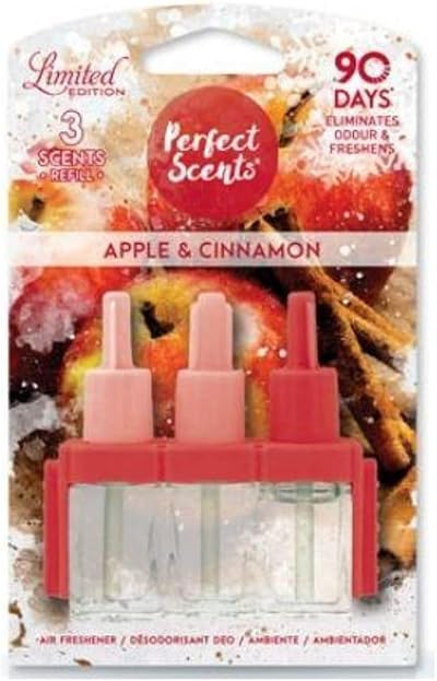 Perfect Scents Plug In Refill 20ml Apple Cinnamon for 3volution
