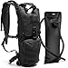 Tactical Molle Hydration Pack Backpack with 3L Water Bladder. Lightweight & Durable Military Daypack Keeps Water Cold for Up to 4 Hours (Black + No Cleaning Kit Included)