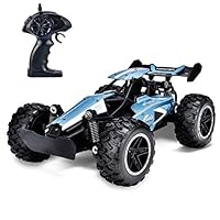 Rainbrace RC Racing Car Remote Control Car High Speed RC Car Fast RC Truck Rechargeable Radio Controlled Car RC Race Car Toys for Boys Girls Kids Age 5 16 Year Old Gift Present Blue