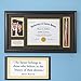 Collections Etc Graduation Photo and Diploma Keepsake Frame