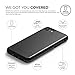 elago iPhone 7 Case [Glide][Jet Black/Jet Black] - [Multi-Option Case][Military Drop Test Certified][Sophisticated Shock Absorption] - for iPhone 7
