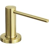 Kitchen Sink Soap Dispenser Champagne Gold Stainless Steel GAPPO Countertop Pump Hand Lotion Built in Bottle