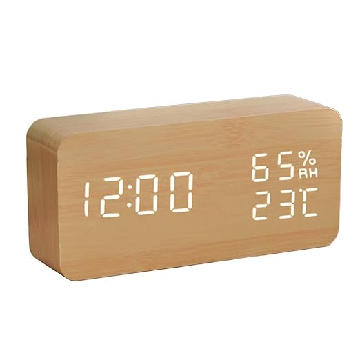 Hogar y Cocina Relojes Meteorológicos Pantalla LED de alta ...
