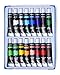 Artellius Acrylic Paint SET (16 INDIVIDUAL COLORS) - Non Toxic Formula - Great for Kids, Beginners, & Professional Painters - Paints on Canvas, Nail Art, Ceramics, Fabric, Clay, & More!