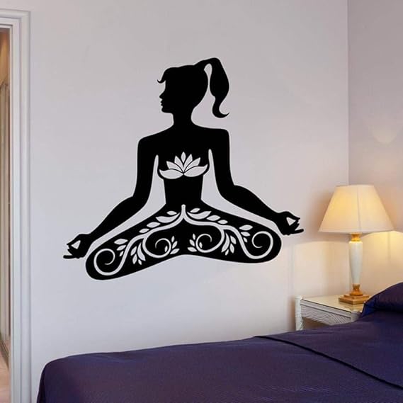 Etiqueta engomada de la pared del arte 58X63cm,etiqueta desprendible