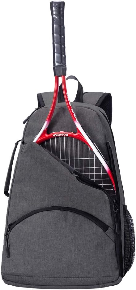 QCWN Tennis Racket Bag, 36L Large Capacity Tennis Backpack for Men Women, Tennis & Racquet Sports Duffle Bag for Tennis, Racquetball, Squash (Black) : Sports & Outdoors