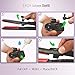 Professional Steam Hair Straightener by LaMagie Ceramic Tourmaline Ionic Flat Iron Salon Straighteners and Curlers Best Brush Curler all types of Hairs Includes Refill Bottle, Clips, Glove and Bag