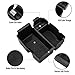 Seven Sparta Center Console Organizer for for Jeep Wrangler JL/JLU 2018-2019 and Gladiator JT 2020 ABS Console Tray with Anti-Slip Rubber Pad