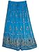 Yoga Trendz Women's Sequined Crinkle Broomstick Gypsy Long Skirt