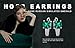 JewelryPalace Cushion Cut 3.1ct Simulated Emerald Clip On Hoop Earrings for Women, Green Gemstone 925 Sterling Silver 14k White Gold Plated Earrings for Women