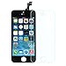 HXSZ LCD Touch Screen Digitizer Frame Assembly Full Set LCD Touch Screen Replacement +tools and Professional Glass Screen Protector for iPhone 5s/4.0 inches (Black)Not for iphone 5