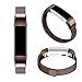 AK For Fitbit Alta HR Bands Milanese Stainless Steel Small Large Magnetic Closure, Adjustable Alta HR/Alta Accessories Metal Bands Straps for Fitbit Alta HR 2017/Fitbit Alta 2016 (Coffee, Small)